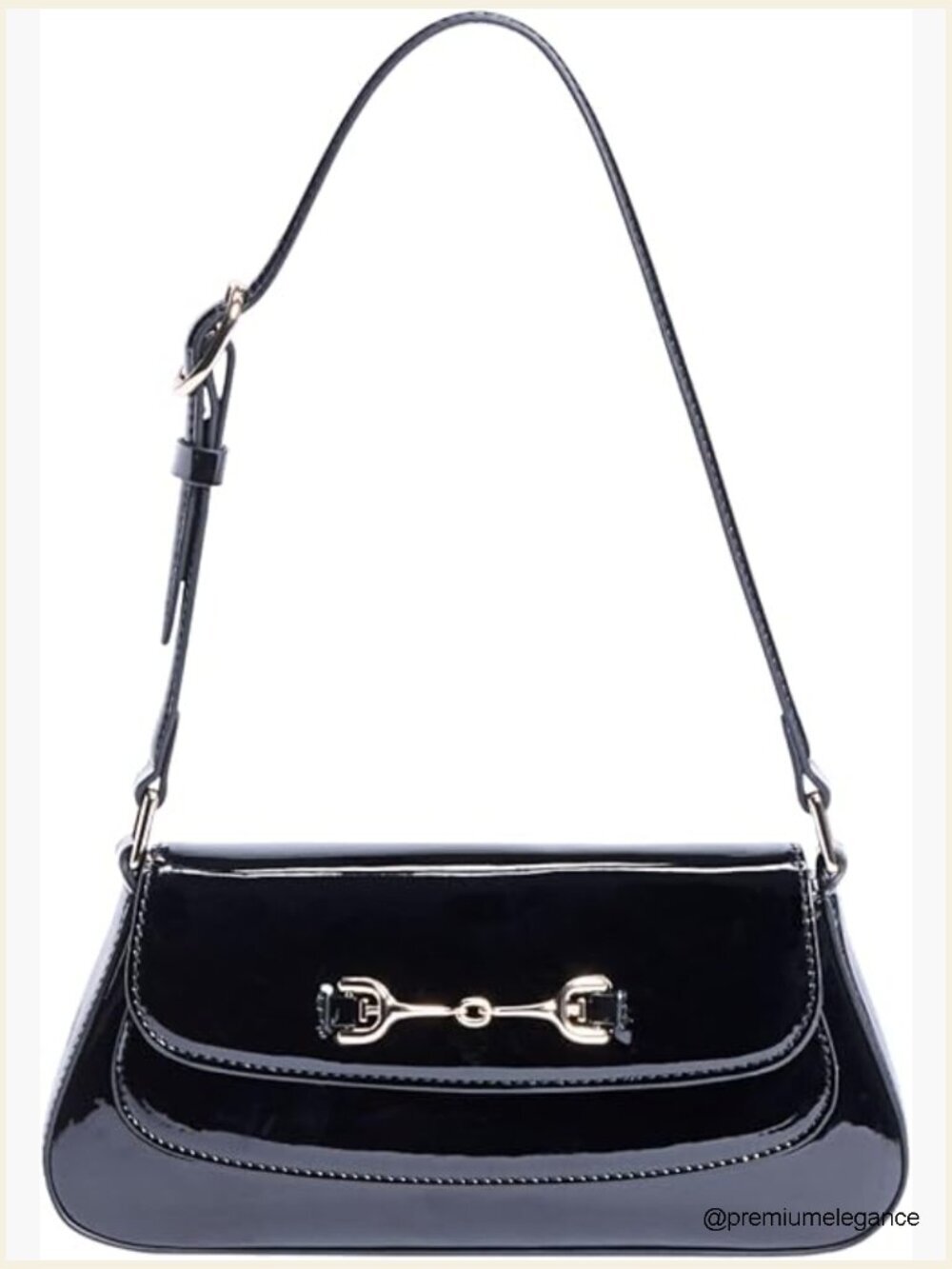 Vegan Leather Satchel Crossbody Bag with Adjustable Strap